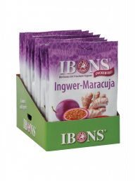 IBONS Ingwer Maracuja zuckerfrei Display