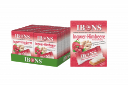 IBONS Ingwer Himbeere mit Cranberry  10er Bund